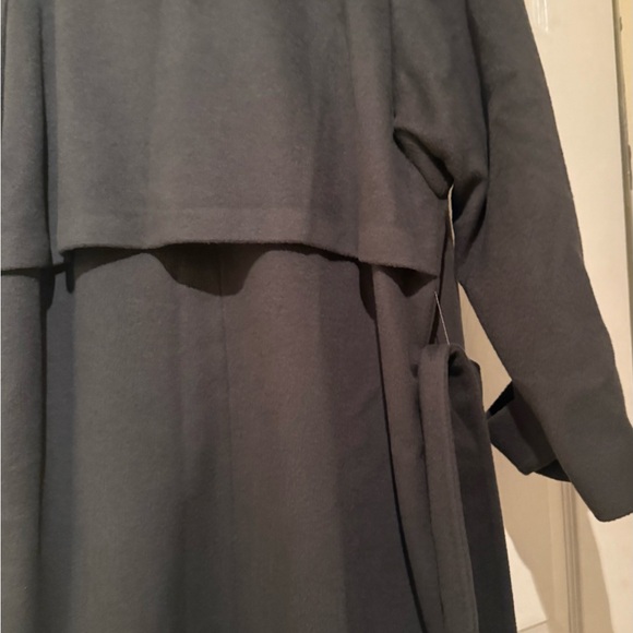 Vintage 100% Wool John Weitz Dark Green Women's Coat - Picture 2 of 16